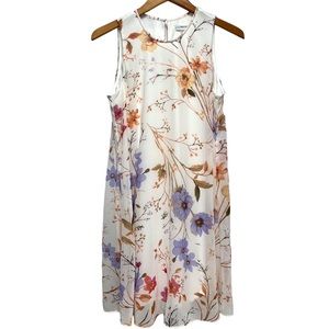 Calvin Klein floral shift dress